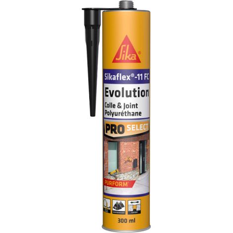 SIKA Sikaflex 11 FC Evolution Mastic Glue - Negro - 300ml (1/4)