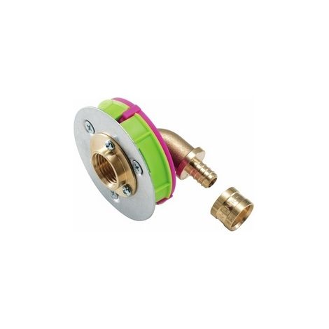 Sortie de cloison simple Starfix PER à glissement Ø12 -  femelle 1/2'' (15/21)