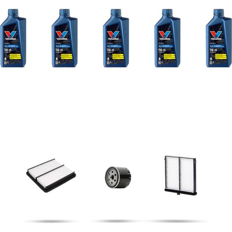 Kit tagliando 3 FILTRI e 5L OLIO compatibile con Mazda 3 (BM) 2.0 Skyactiv-G 120 88kw dal 2013 (1/5)