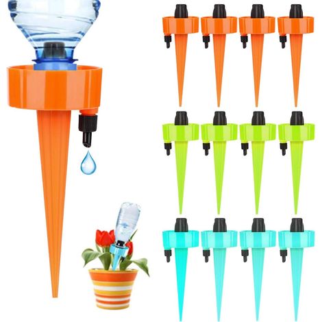 Dispositifs d'arrosage des plantes, pointes d'arrosage automatique, abreuvoir pour plantes avec vanne de contrle de l'eau (1/5)