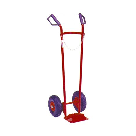Carrello per bombola singolo (morsettorapido made in italy)
