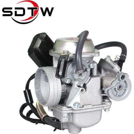 Carburateur 26mm 4T pour GY6 200cc, scooter, PD26J CVK (1/5)