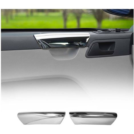 Poignées de porte intérieures pour Volkswagen Transporter T5 2003-2015, en acier inoxydable. (1/5)