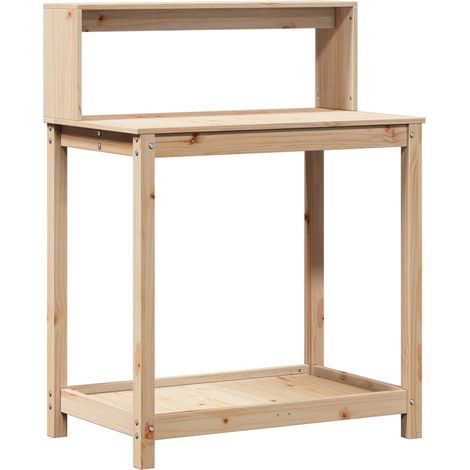 Maison Exclusive - Pflanztisch mit Ablagen 82,5x50x109,5 cm Massi