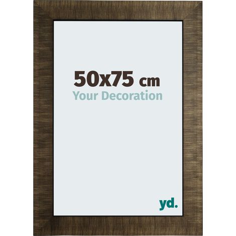 yd. - Cadre photo 50x100 - Champagne Brosse - Bois - Leeds (1/5)