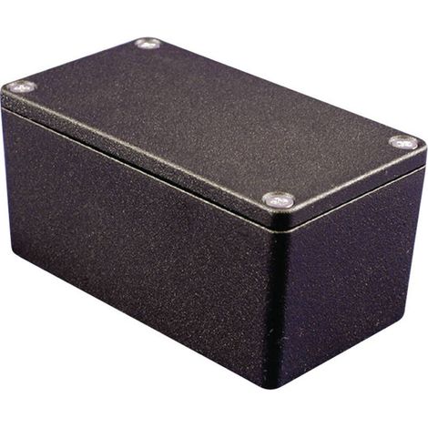 Boîtier universel Hammond Electronics 1550Z104BK aluminium noir 64 x 58 x 35 1 pc(s)