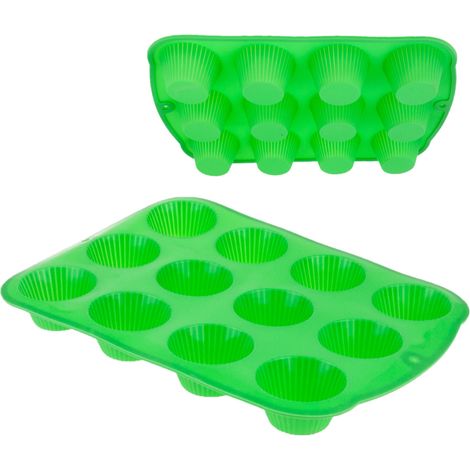 TG56209 Silikon-Muffinblech, 12 Stück