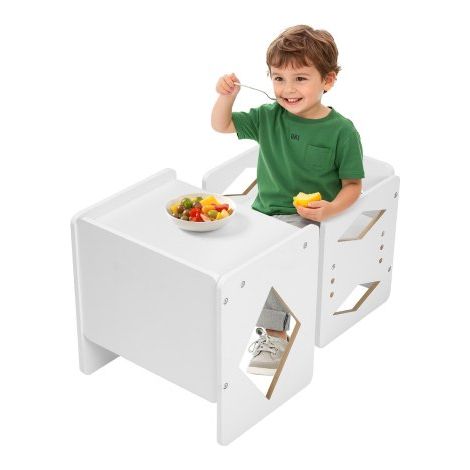 Ensemble Table et Chaises pour Diversification Autonome Enfants (1/5)