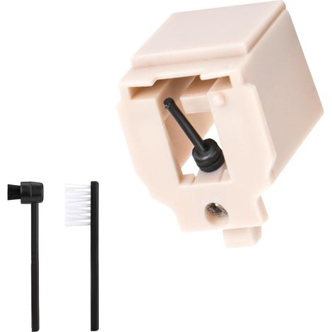 1 Aiguille de Rechange, Diamant, Fibre de Carbone, 2 Brosses Nettoyage, Compatible AT-LP60X (1/5)