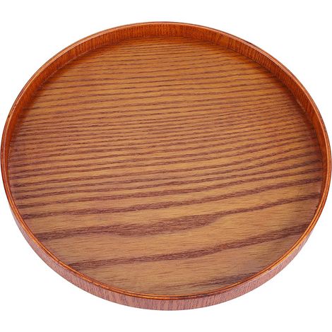 Cocoarm Robustes und fäulnisbeständiges Teetablett aus Holz, multifunktional, elegante Wohndekoration, stabiles und vielseitiges Design, ideal zum Servieren von Tee und Kaffee