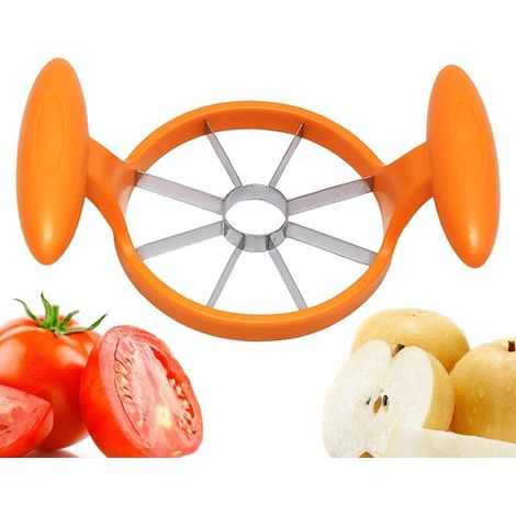 Peladores，Deshuesador de frutas，rebanador de frutas desmontable con función de separación，Quitacorazones de verduras，para ensaladas de frutas (1/2)