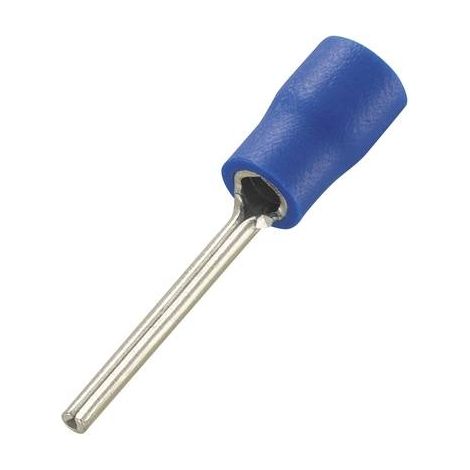 TRU COMPONENTS 739361, CAPOCORDA 1,50 MM², 2,50 MM², PARZIALMENTE ISOLATO, BLU, 100 PEZZI
