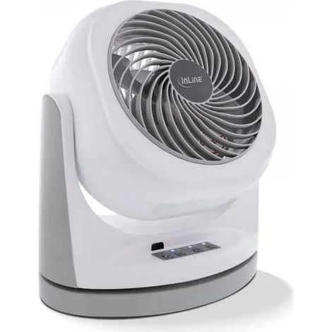 InLine Intelligenter Ventilator Weiß und Grau 45W