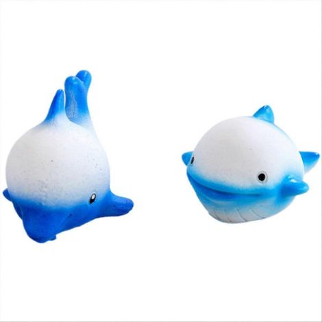 Figurine de baleine bleue, animaux marins, artisanat et décoration intérieure (1/5)