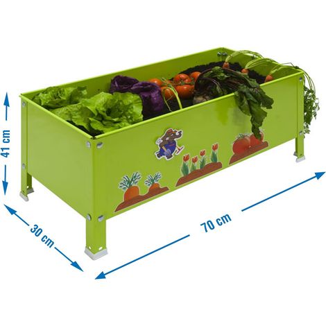 Simonrack UrbanGarden Kid Pflanzkasten grün für Kinder
