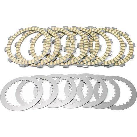 Lot de 15 plaques de transmission d'embrayage de moto - Séparateur de disques de friction - Fonctionne pour les modèles G310R et G310GS à long terme (1/5)