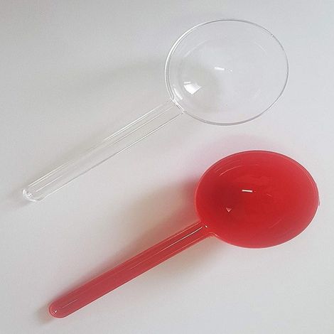 Trade Shop - Set mit 6 Kunststoff-Schaufelspendern für Süßigkeiten, Konfetti, süße Buffets, Hochzeiten 003 -