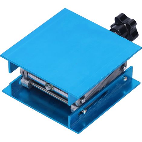 Plateforme élévatrice de laboratoire, support de levage en oxyde d'aluminium, accessoire de table 100 x 100 mm