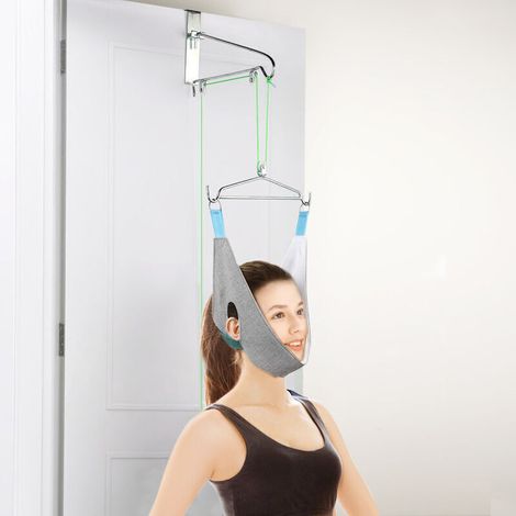 Dispositif De Traction Cervicale,Cadre de traction cervicale suspendu par porte d'instrument de traction cervicale de suspension (1/5)