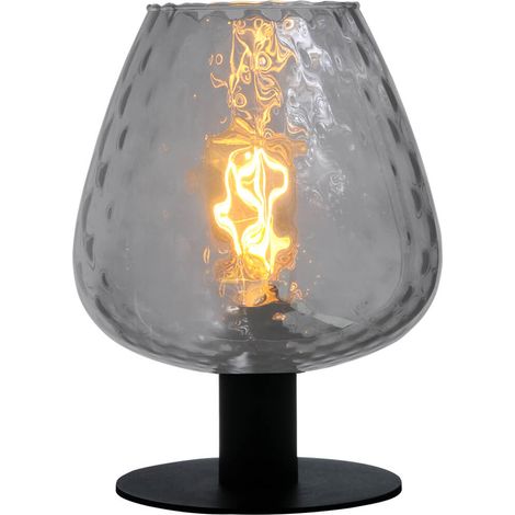 Lampe de table Porto avec verre fumé Diamond - 4711-05-05-05-5