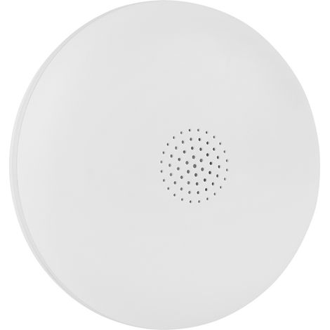 Mini WiFi Wassermelder mit 75dB Alarm Batteriebetrieben, Ø 7cm (1/5)