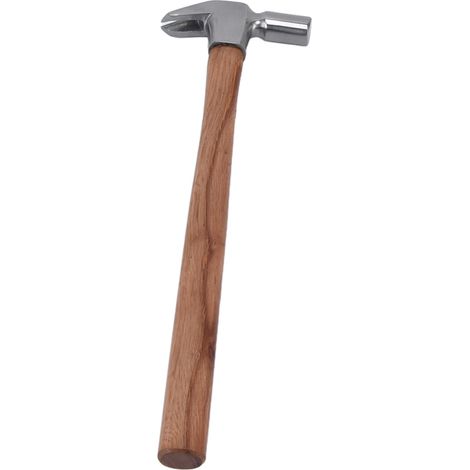 Stahl-Hufschmiedhammer mit Holzgriff zum Beschlagen und zur Hufpflege (1/5)