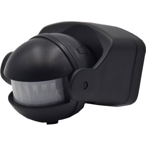 Detector IR exterior 180° - GAO - Alcance 12 m - Tiempo 10 s a 4 min - IP44 - Blanco