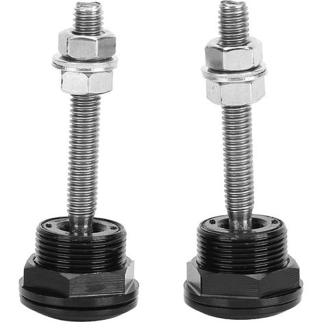Applicabile 22 mm Chiusura a sgancio rapido Fermo Paraurti Targa Clip Blocco Pulsante Cofano 2 pezzi Pulsante universale Perni Cofano a Basso Profilo Blocco Auto Clip Kit (22 mm) per Cofano Paraurti