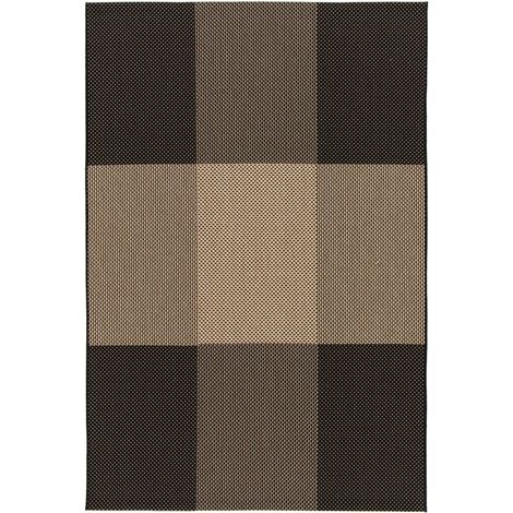 Tapis d'Extérieur et Intérieur en Polypropylène Résistant Design Moderne Thunder 120 x 170 cm - PANGIVO