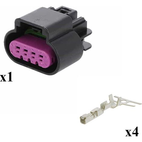 Kit connettore serie GT 150 porta femmina 4 vie