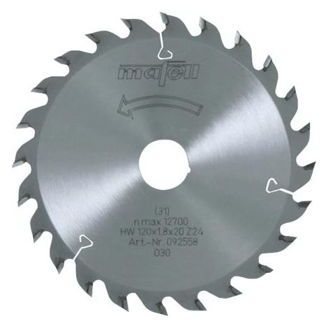 MAFELL 120MM TCT CIRCULAR SAW BLADE 24T