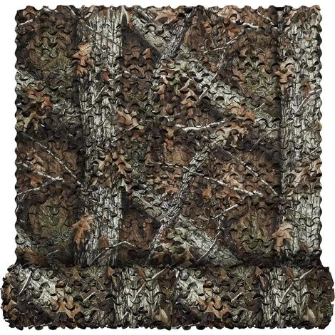 Filet de camouflage léger et durable pour la chasse, le jardin, le soleil, le camping (1/5)