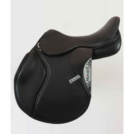 17", NERO: Sella Da Salto Horses CH Plus (1/5)