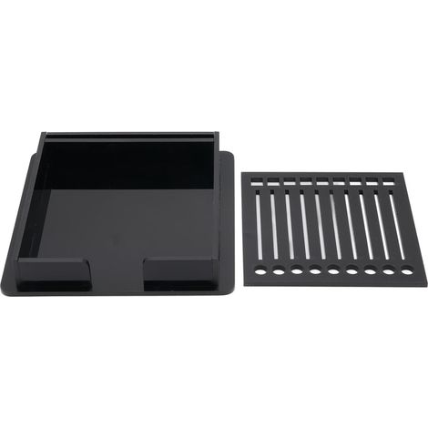 Porte-Notes collants ABS, organisateur de bloc-Notes avec pochoir pour Notes Pop-Up de 3x3 pouces (1/5)