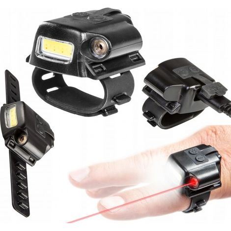 Faro LED 90LM + laser, 2 in 1 (1/5)