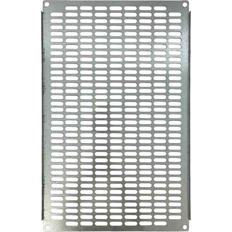 ARIA 64 Platine de montage tôle métallique perforée 1.5mm 4TBA831335C0100 ABB AR831335
