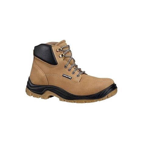 Lemaitre – Chaussures de sécurité hautes S3 pointure 47 – Cuir nubuck hydrofuge – Insert anti-perforation acier – Semelle antistatique K40 PU2D