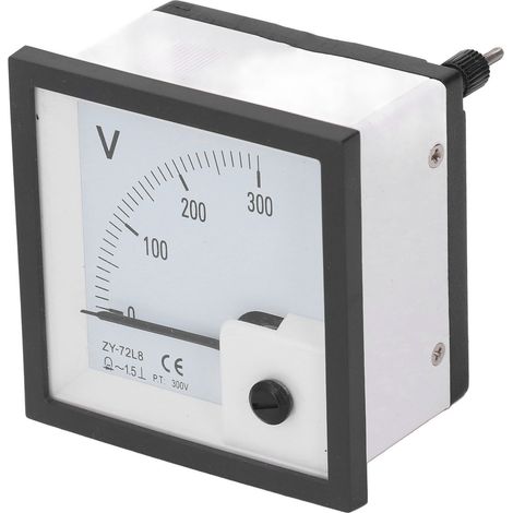 Analoges Voltmeter 0-300V, Zeigeranzeige, Panel-Voltmeter für Industrie- und Heimwerkergeräte. (1/5)