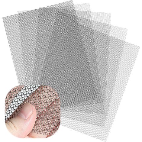6 x rodent proof wire mesh, rodent mesh sheet  Stainless Steel Filter Mesh Sheets for Doors Windows Prevent Mice Insects Snakes (1/5)