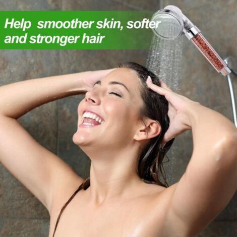 Anti Calcaire pour Douche, Filtre anti-calcaire,4 Paquets Pommeau Douche Anti Calcaire Remplacement, Minérale Balles à Douche,Ions Négatifs Minérale Balles de Douche (1/4)