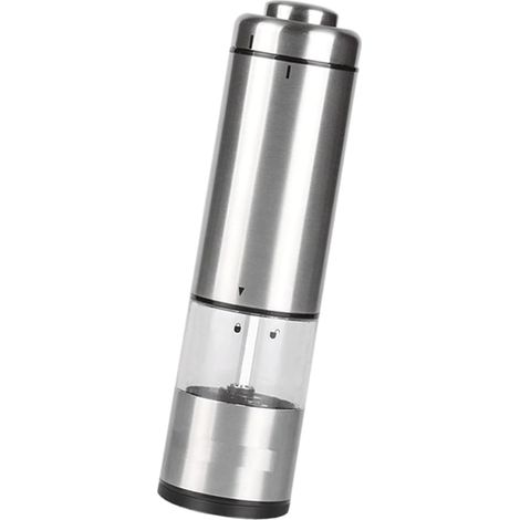 Moulin à poivre électrique, inox et ABS (1/5)