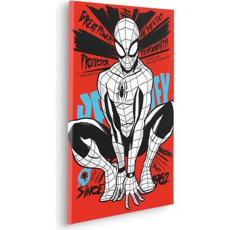 Komar Canvasbild Spider Man Protector of NYC - 60 x 40 cm - Bild auf Keilrahmen (1/2)