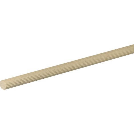 FN Neuhofer Rundstab gerillt 100 cm 16 x 16 mm Buche Leisten (1/3)