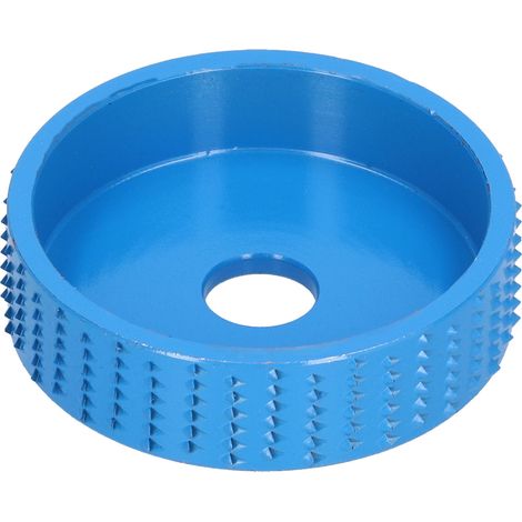 Disque à meuler pour bois et métal, idéal pour le travail du bois, le polissage et le ponçage (bleu). (1/5)