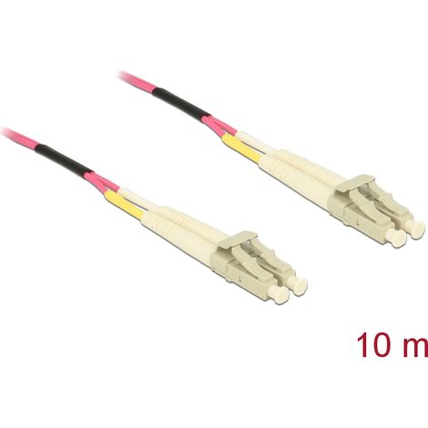 Delock cable optical fiber lc / lc multimode om4 10 m