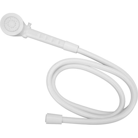 Pommeau de Douche à Main avec Flexible 1,5m, Débit 2,5-5 GPM, Portable pour Camping-Car, Caravane, Bateau - Kit de Douche Marin (1/5)
