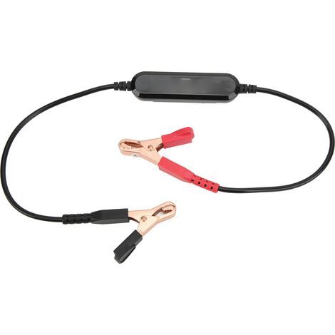 6V-12V Bluetooth 4.0/5.0 Batterieladetester, CCA 100-2000 Lade- und Startsystemanalysator für Kraftfahrzeuge, Schwarz (1/5)