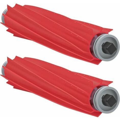 2 pièces Roborock S7 S7 Plus S7 MaxV T7s T7s Plus Brosse Principale de Remplacement, Brosse en Caoutchouc pour Roborock Q7 Max Q7 Max Plus Robot Aspirateur- (1/5)