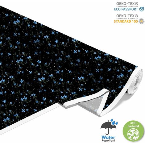TISSUS DÉCORATIFS D'EXTÉRIEUR OXFORD - Motif Fleurs I DX5380 (1/5)