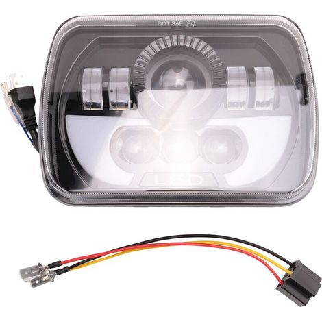 Fari a LED da 300 W 5x7, fari a LED sigillati con abbaglianti/anabbaglianti per YJ, Cherokee, XJ